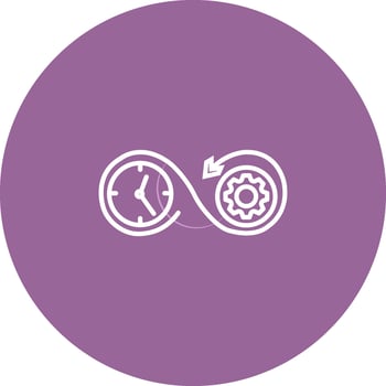 Time Optimization Vector Icon