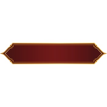 Islamic Banner Decoration vector
