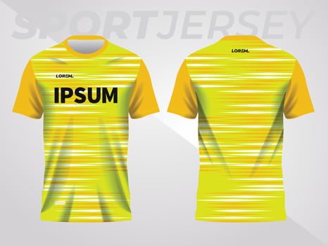 abstract yellow background and pattern for sport jersey design vector