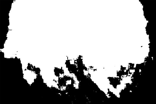 Grunge border texture background. Abstract frame overlay. PNG graphic illustration with transparent background.