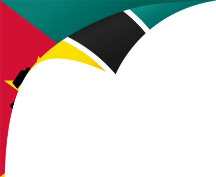 Mozambique flag wave png