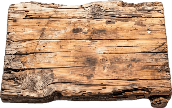 AI generated Weathered Wooden Planks png