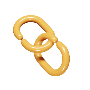 link icon 3d render illustration png
