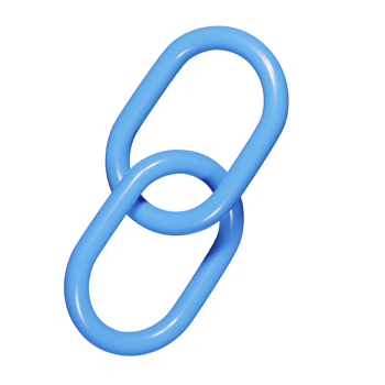 Link icon 3d render illustration png