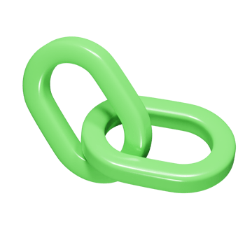Link icon 3d render illustration png