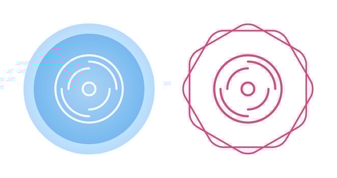 Disk Vector Icon