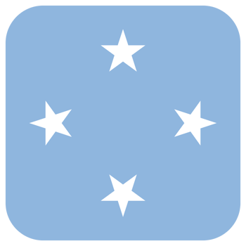 micronesia national flag png