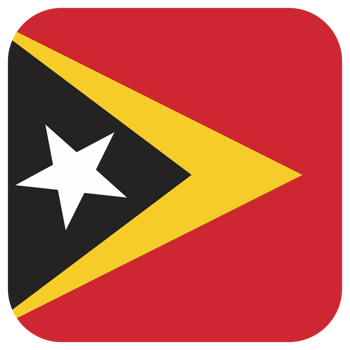 timor leste national flag png