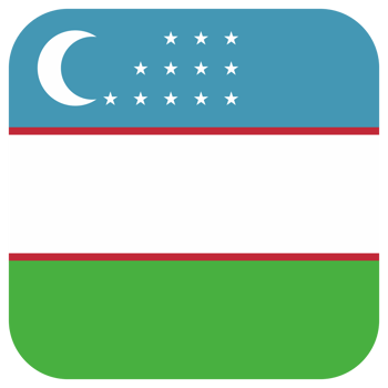 uzbekistan national flag png