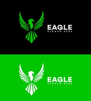 eagle logo Icon Brand Identity Sign Symbol Template vector