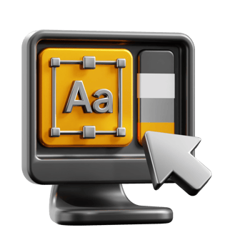 3D Graphic Design App icon on transparent background png