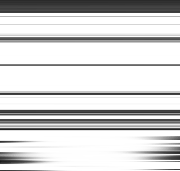 Black striped abstract overlay. Motion effect. PNG graphic illustration with transparent background.