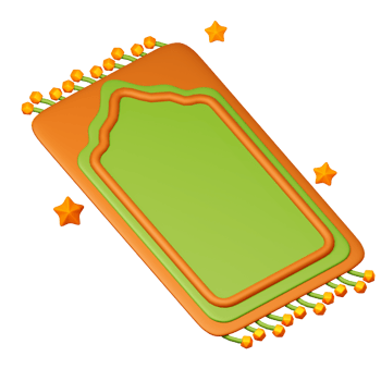 3D Prayer Mat icon on transparent background png