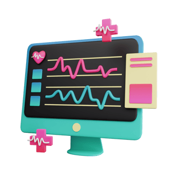 3D Illustration medical chart png
