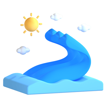3D Illustration ocean png