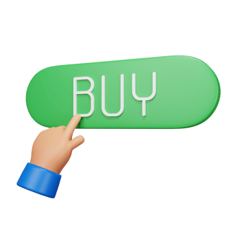 3D Illustration buy sign png