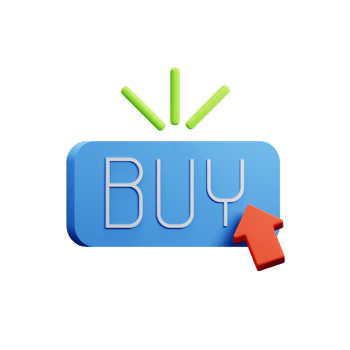3D Illustration buy sign png
