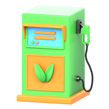 3D Illustration biofuel png