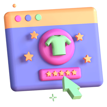 3D Illustration ratings png