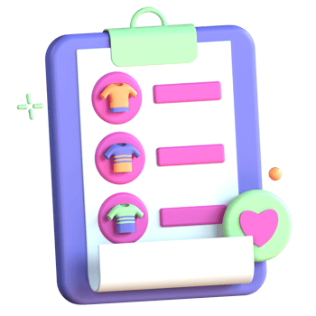3D Illustration wishlist png