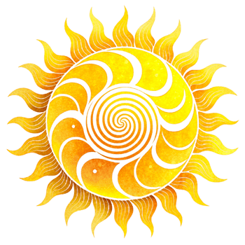 AI generated sun art,  sunlight png