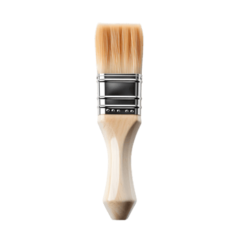 AI generated Paint brush isolated png