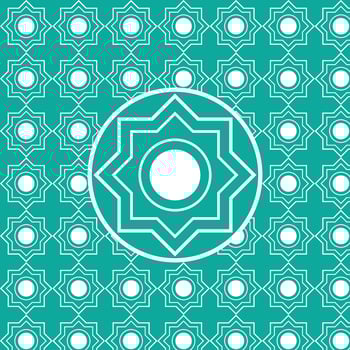 Tile Islamic Pattern Background vector