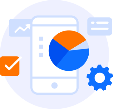 mobile business modern icon illustration png
