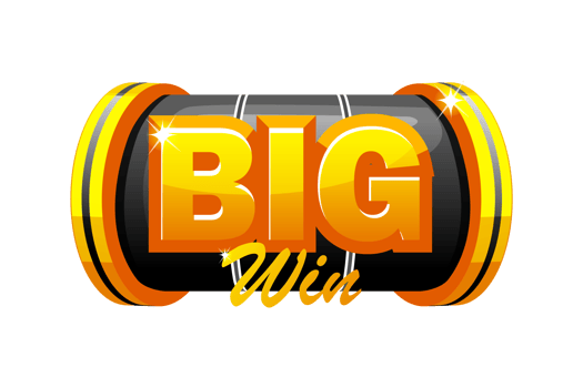 Banner BIG WIN, Slot machine. Casino jackpot. png