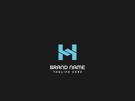 letter logo design vector