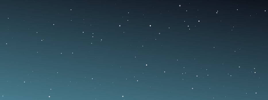 Night sky with many stars vector