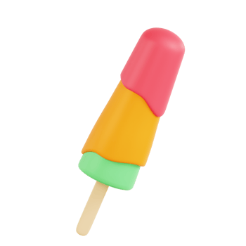 Ice Cream 3D Illustration png