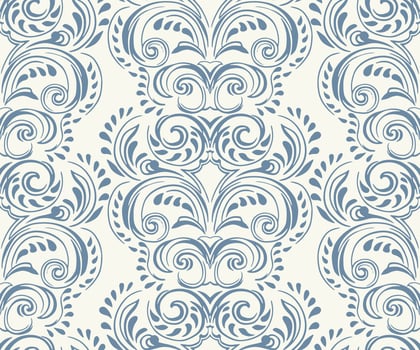 Seamless pattern with vector hand drawn tapestry. Background texture line tapestry. Vector design ornament for paper, cover, fabric, interior decor, textile, wallpaper, surface design
