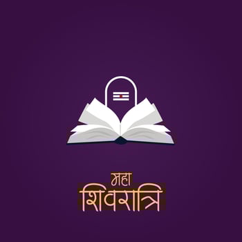Happy Maha Shivratri Education Concept Indian religious festival Social media Template vector