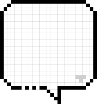 8bit retro game pixel speech bubble balloon icon sticker memo keyword planner text box banner, flat png transparent element design