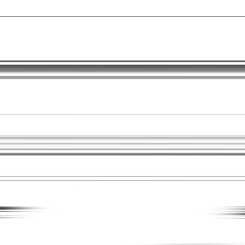 Black striped abstract overlay. Motion effect. PNG graphic illustration with transparent background.