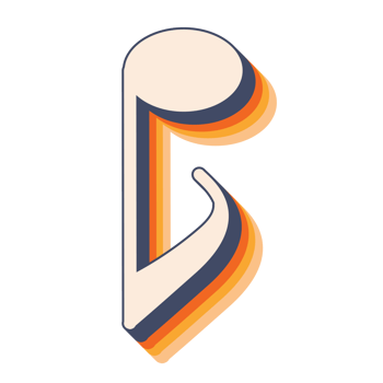 Music note symbol, single musical notation, basic music element png