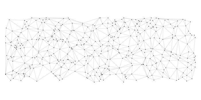 background with black dots and lines arranged in a grid-like pattern. png