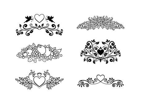 This image is a set of Vintage Decorative Ornament Borders and Page Dividers Vintage Decorative Ornament Borders and Page Dividers Vintage Decorative Ornament Borders and Page Dividers vector