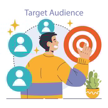 Mass market. Mass production economics. Targeted audience and market vector