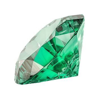 AI generated 3D Rendering of a Gem Stone on Transparent Background - Ai Generated png