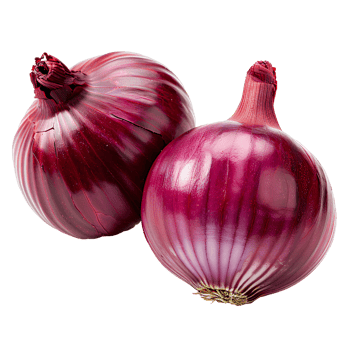 AI generated Red onion PNG. Onion slices isolated. Red onion top view PNG. Onion vegetable flat lay PNG. Organic vegetable png