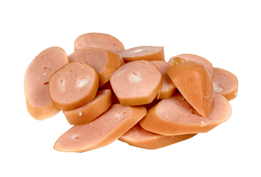 Sausage sliced isolated png
