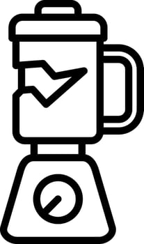Food Blender Vector Icon