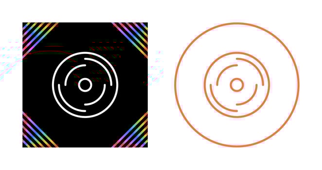 Disk Vector Icon