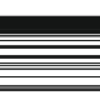 Black striped abstract overlay. Motion effect. PNG graphic illustration with transparent background.