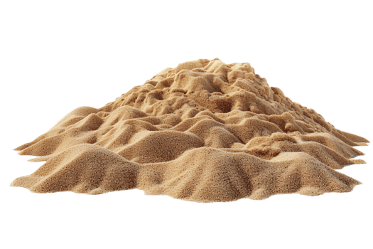 AI generated Textured Sand Dunes png