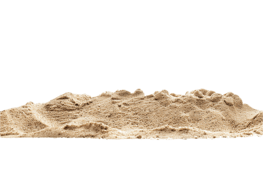 AI generated Textured Sand Dunes png