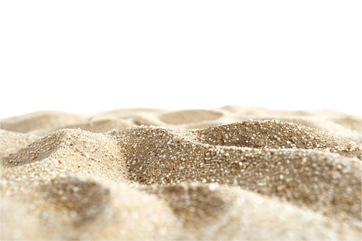 AI generated Textured Sand Dunes png