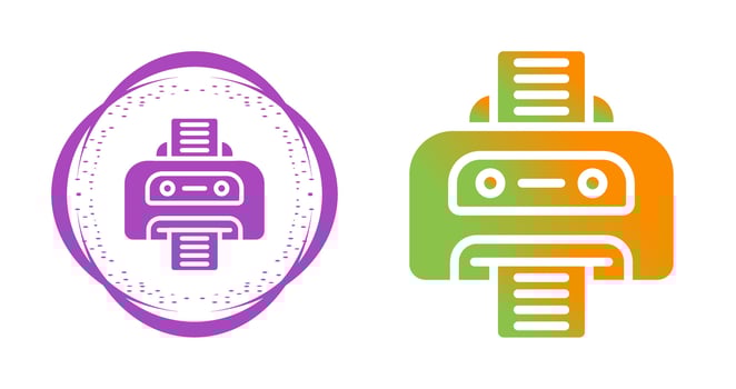 Printer Vector Icon